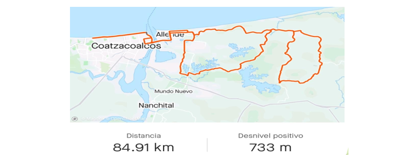 TOUR QUETZALCÓATL 2025 Ruta