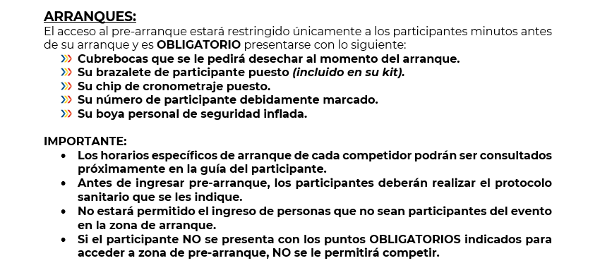 5A EDICIÓN AGUAS ABIERTAS GRAN RETTO ALCHICHICA 2022 Categorias