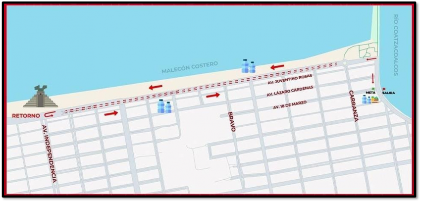 2DA GRAN CARRERA DE LA SEMANA DE LA CONTADURIA Ruta