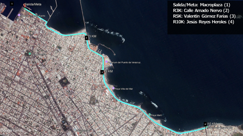 CORRE POR LA GENTE DE MAR 2026 Ruta