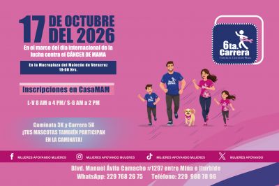 6ª CARRERA MIXTA CONTRA EL CÁNCER DE MAMA