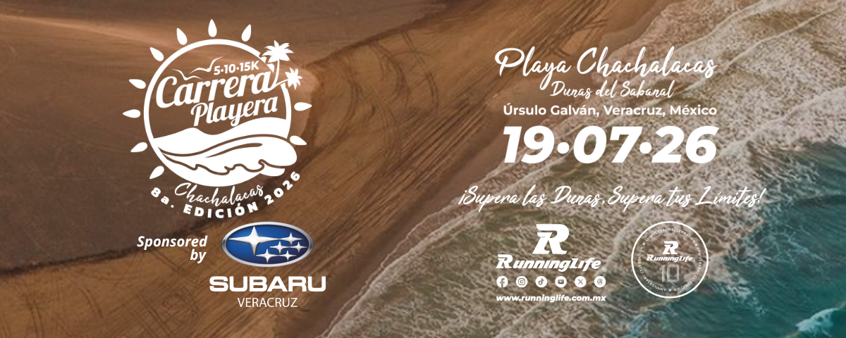8ª CARRERA PLAYERA CHACHALACAS 2026